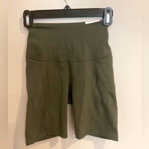 Calia Power Sculpt 7” High Rise Bike Shorts